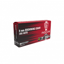 FIOCHI 9MM BROWNING COURT 380 AUTO 95 GR GENERAL PURPOSE